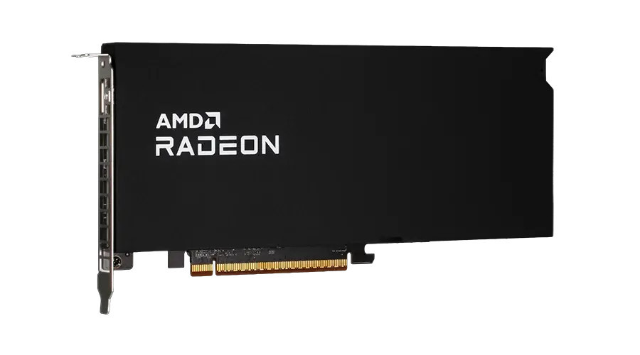 Видео карта PowerColor Radeon AI PRO R9600D, 32GB GDDR6 256-bit PCIe 5.0 - AI PRO R9600D 32G-P - 7