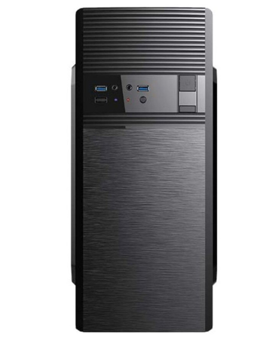 Кутия за компютър Trendsonic FC-F56A, PSU 550W, ATX, 2 x USB 3.0, 1 X Type C, Black - FC-F56A-USB-C - 2
