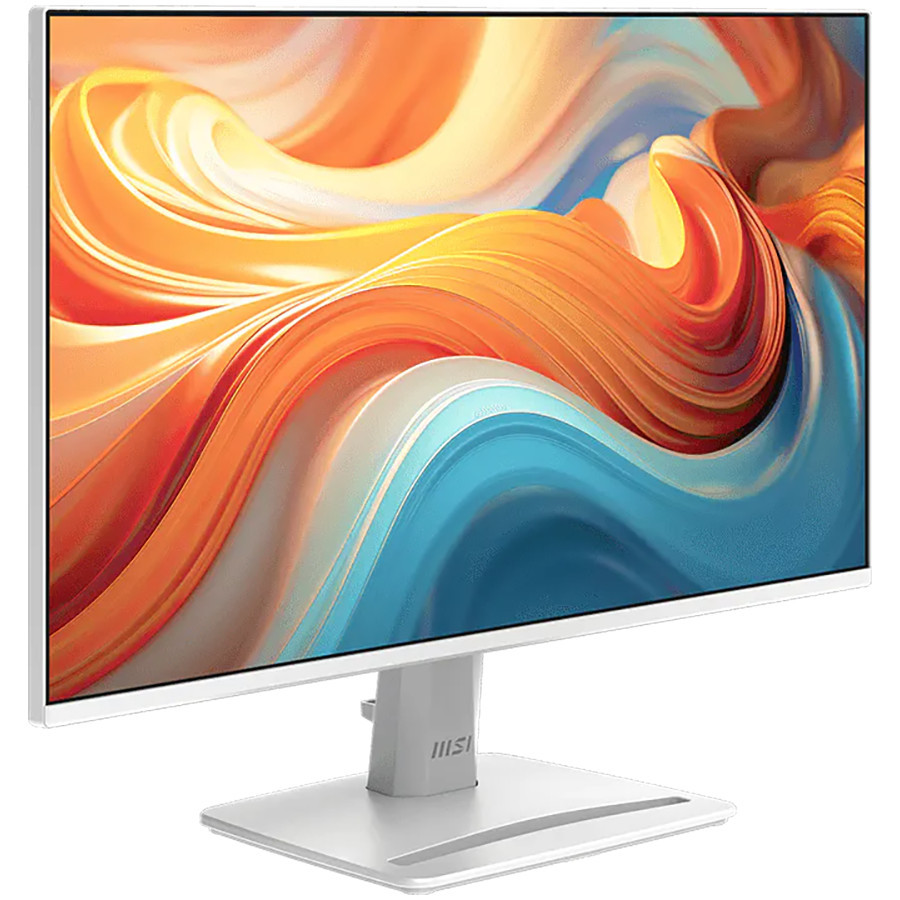 Монитор MSI PRO MP243W E14, 23.8" Full HD IPS 144Hz, 1ms, 300nits, Adaptive-Sync, HDR Ready, 1x DisplayPort, 1x HDMI, тонколони, бял - 3