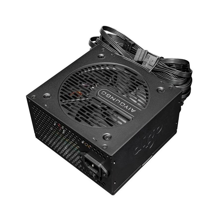 Захранване Aigo AT850, 850W 80PLUS Bronze, ATX, Active PFC, 120mm вентилатор - AT850-BK - 1