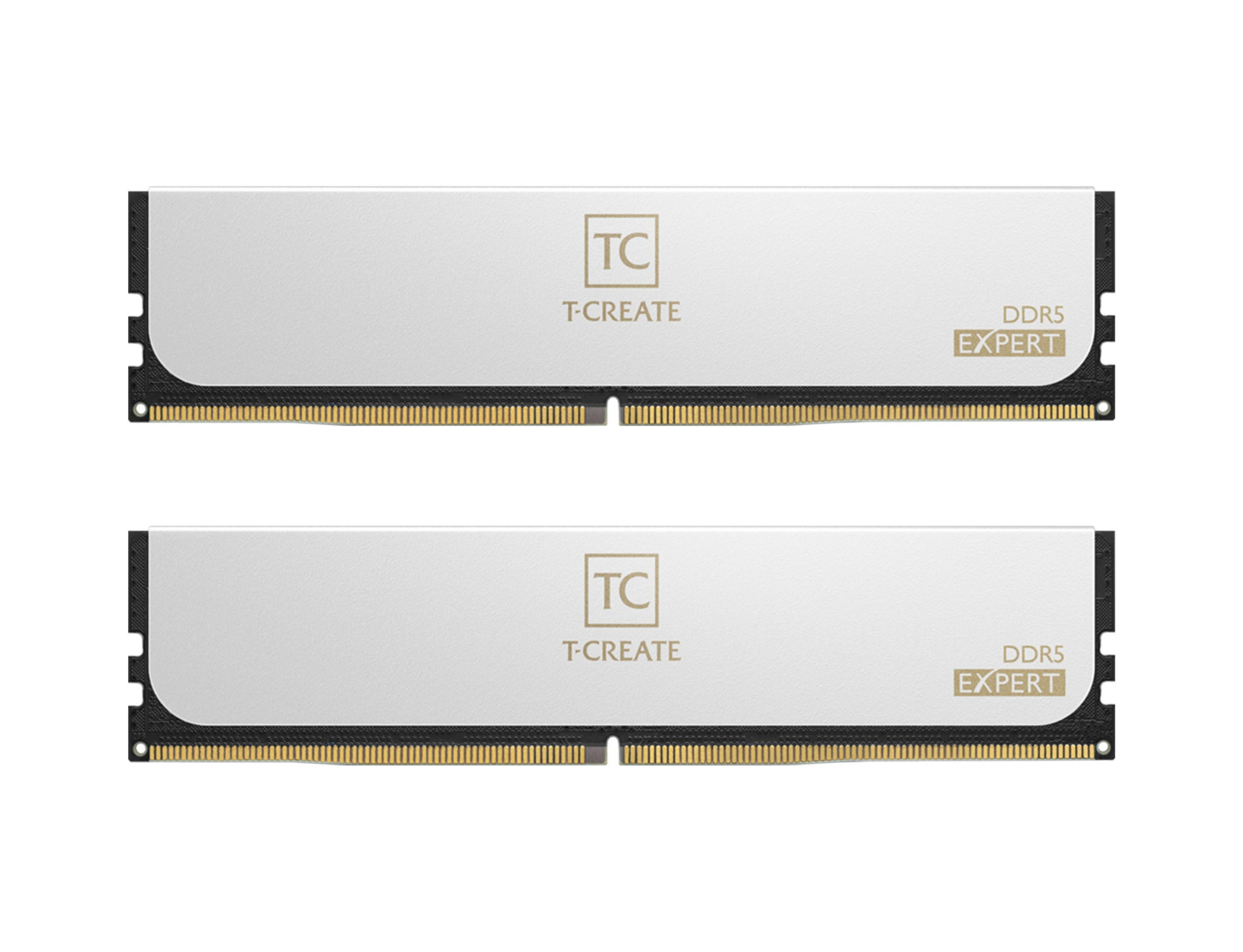 RAM памет Team Group T-Create Expert White, 32GB (2x16GB) DDR5 6000MHz CL38 - CTCWD532G6000HC38ADC01 - 1