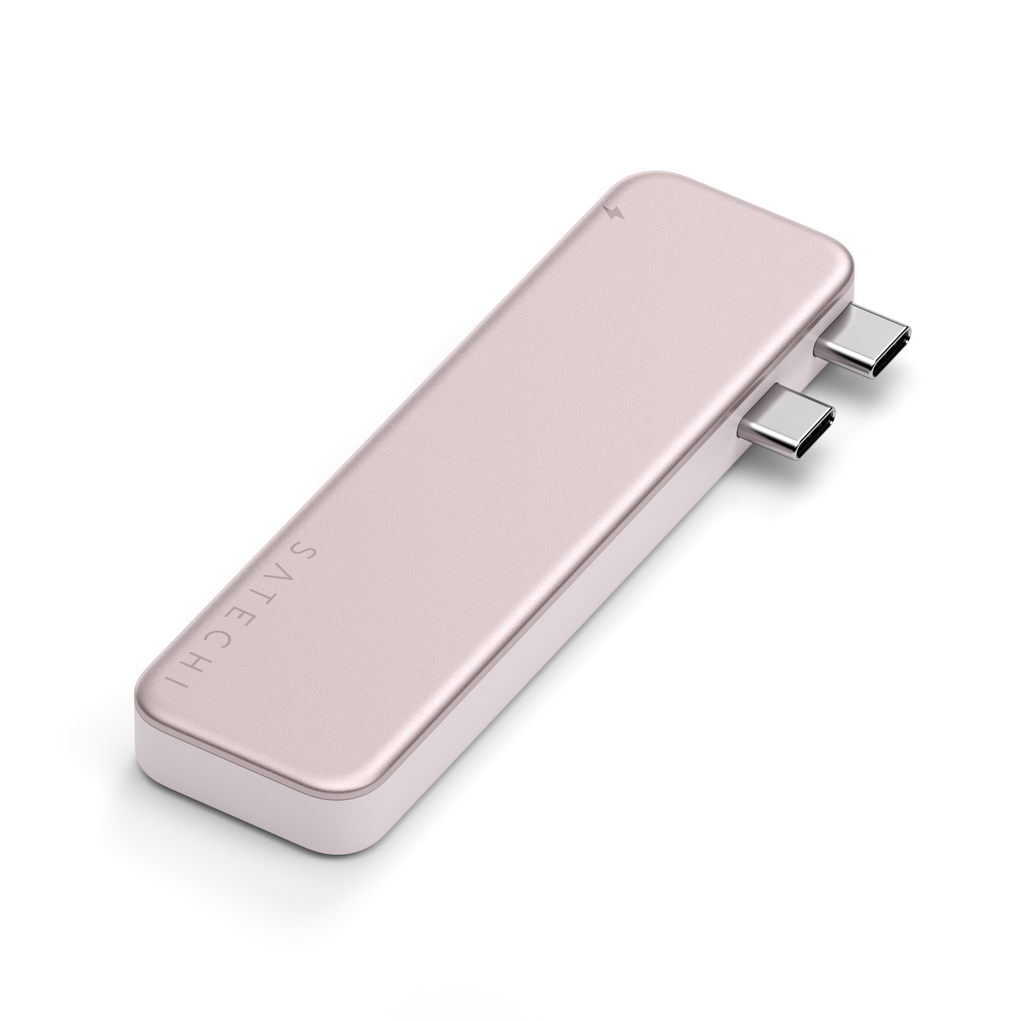 Докинг станция Satechi Snap, USB-C, HDMI 4K 60Hz, USB-C 5Gbps, USB-A 3.0 5Gbps, USB-C PD, microSD/SD четец, Blush - ST-HUSNP - 10