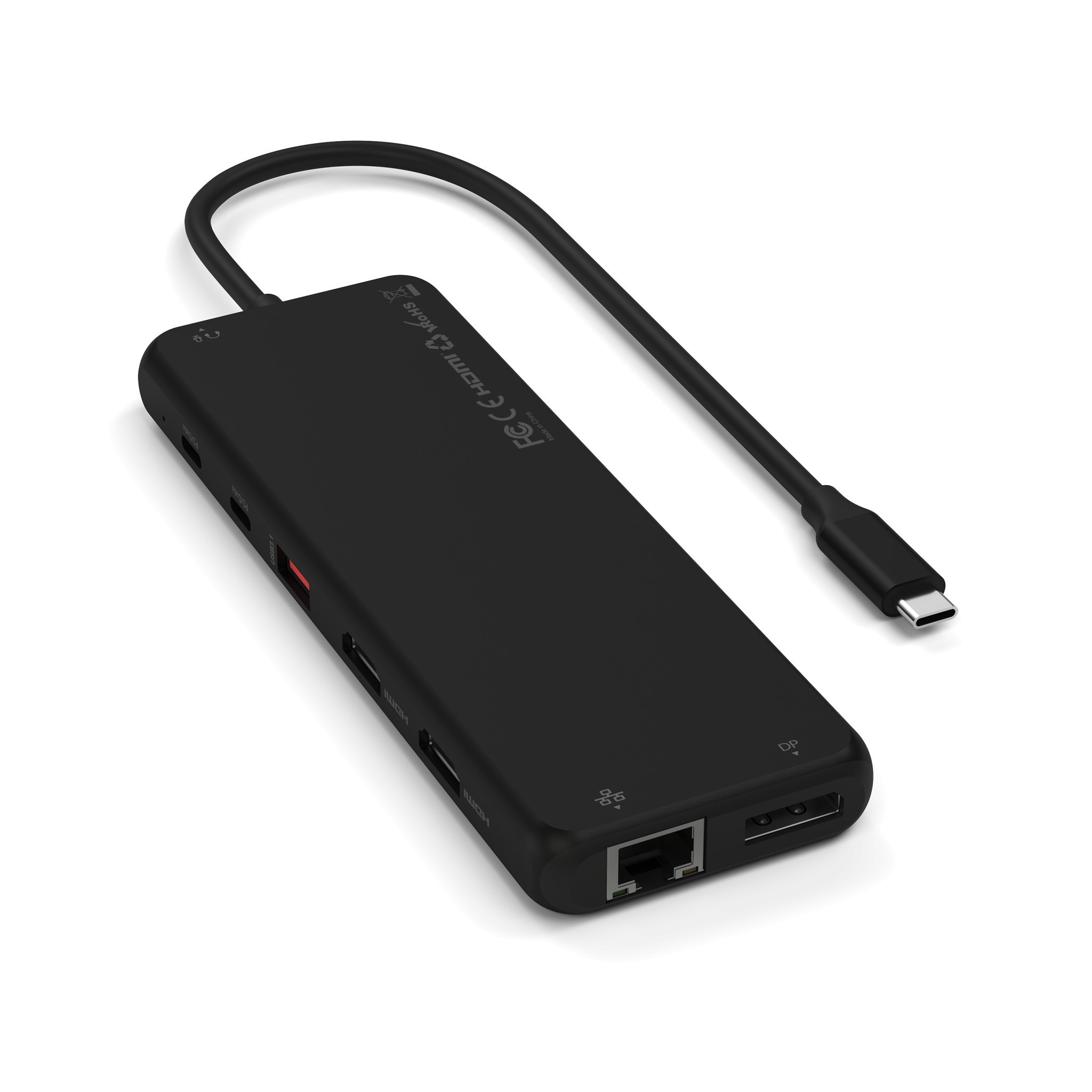 USB-C докинг станция Satechi 13-in-1 Triple Display Multiport, 3x дисплей, черен - ST-P3D13K - 6