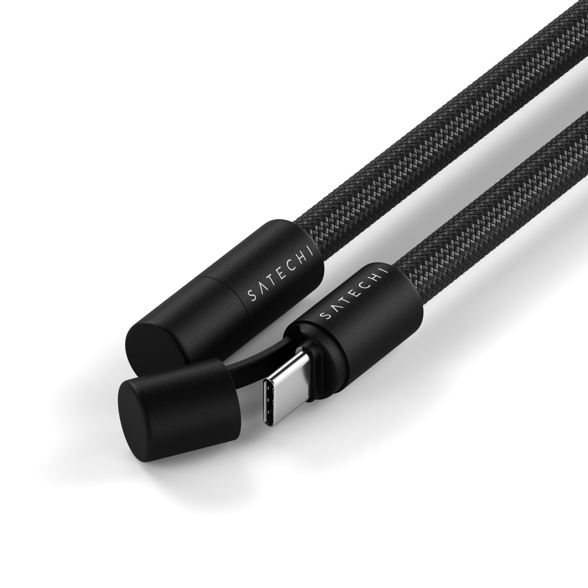 Кабел с връзка за носене Satechi OntheGo Crossbody Lanyard, черен - ST-LOTGLK - 10