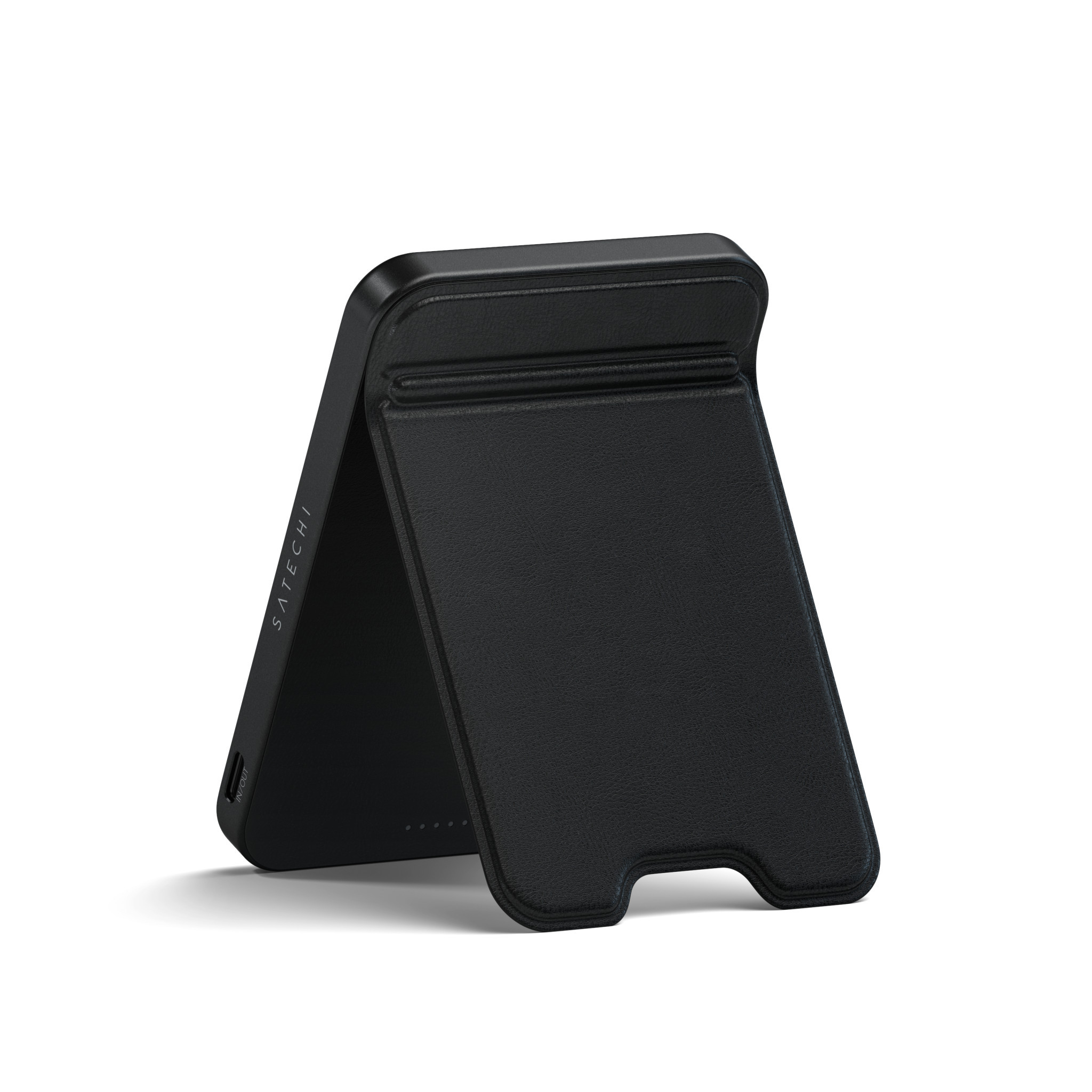 Външна батерия Satechi Qi2 Magnetic със стойка, 5000mAh, безжично зареждане, черна - ST-B5Q2SK - 5