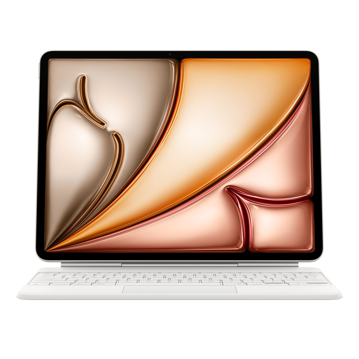 Клавиатура с тракпад Apple Magic Keyboard за iPad Air 13" (M4/M3), International English, бяла - MDFW4Z - 2