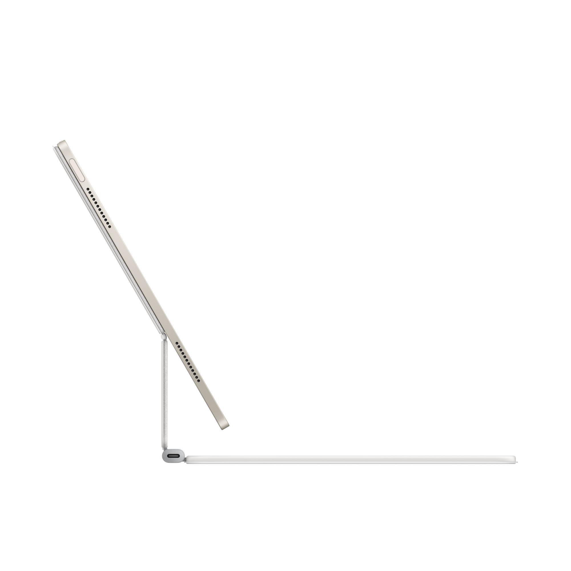 Клавиатура с тракпад Apple Magic Keyboard за iPad Air 13" (M4/M3), International English, бяла - MDFW4Z - 4