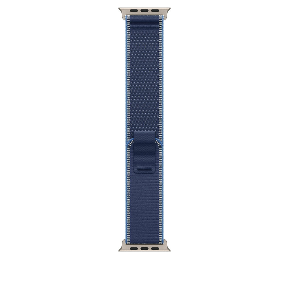 Смарт часовник Apple Watch Ultra 3, Cellular, 49mm Natural Titanium Case, Blue/Bright Blue Trail Loop, S/M - MEWR4QC/A - 3