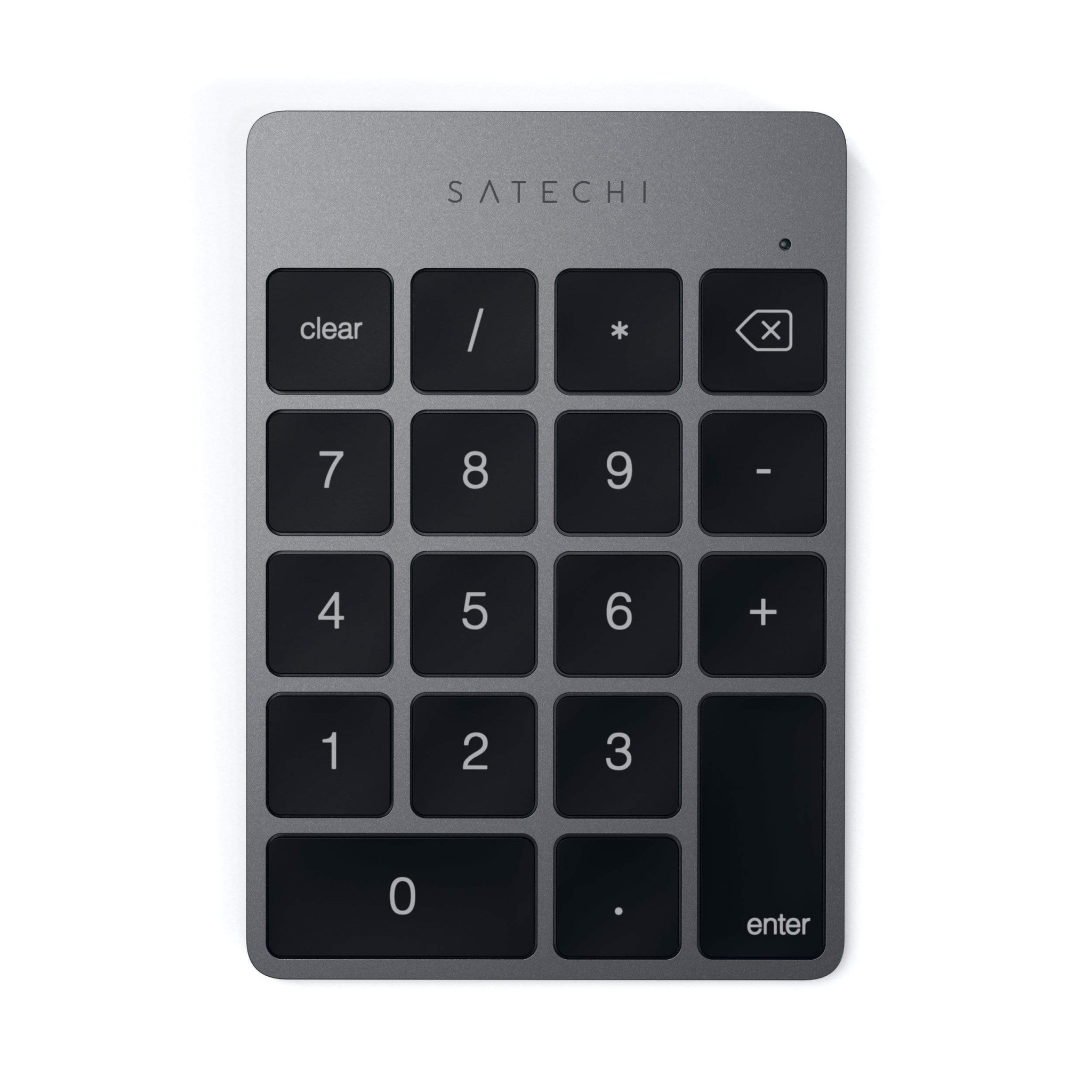 Безжична цифрова клавиатура Satechi Slim, Space Gray - ST-KSALKPM - 1