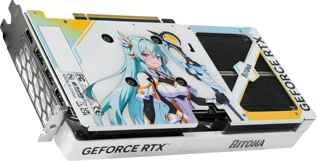 Видео карта PALIT GeForce RTX 5060 Ti Ritona OC, 8GB GDDR7 - NE7506TH19P1-B67DR - 7