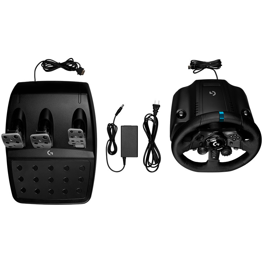 Волан с педали Logitech G923, Force Feedback, 900°, PlayStation/Xbox/PC - 941-000346 - 4
