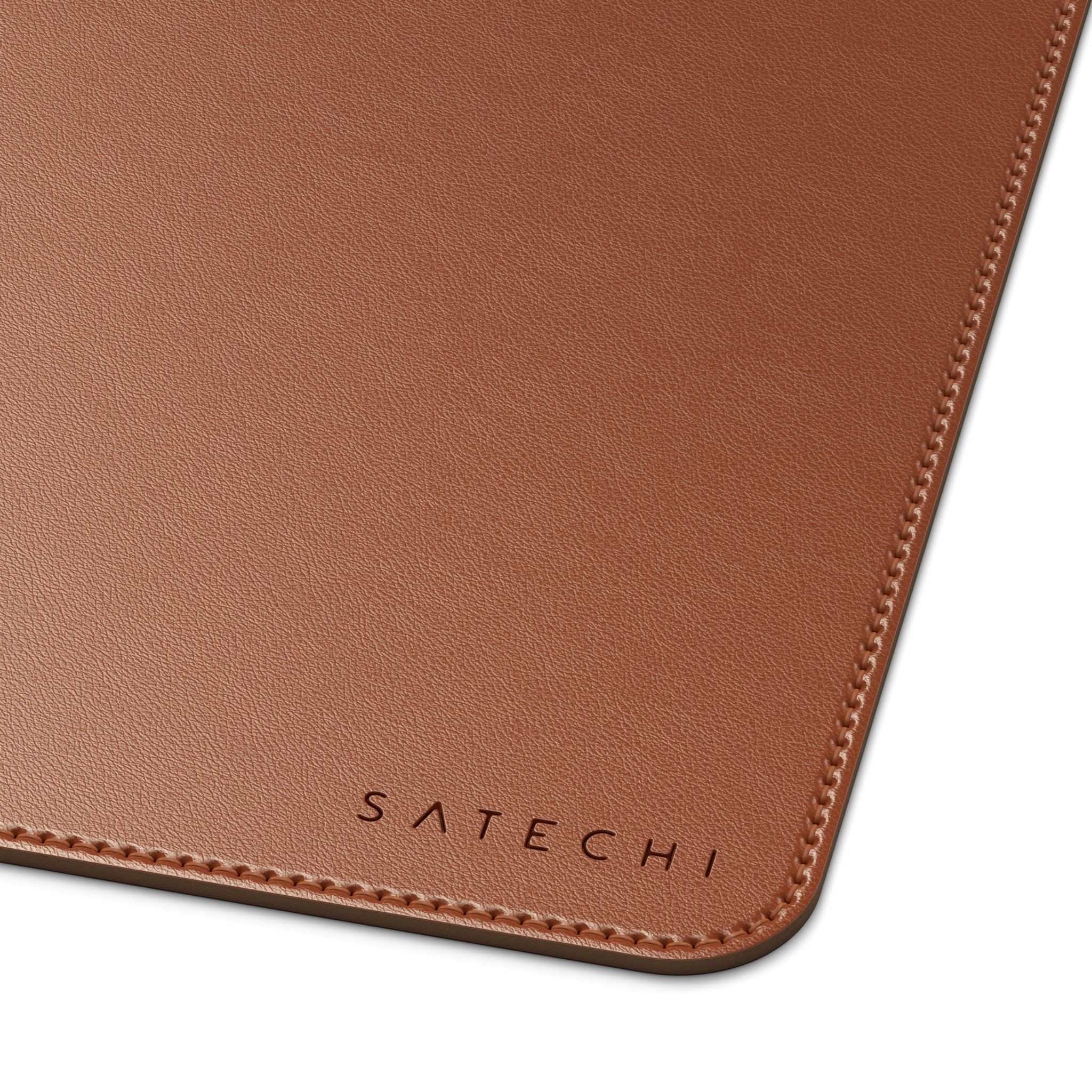 Подложка за бюро Satechi Vegan-Leather Premium, кафяв цвят - ST-LPDMN - 4