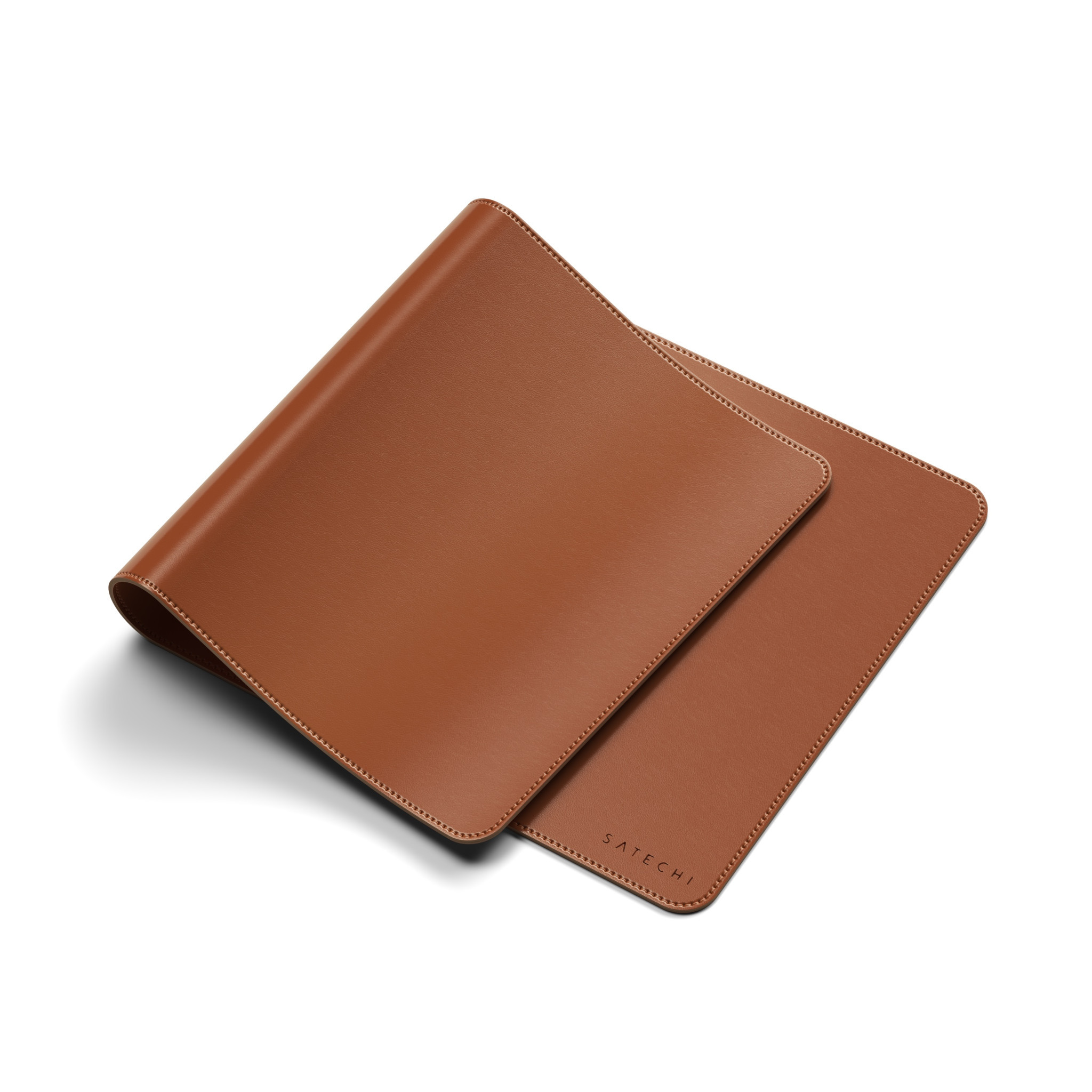 Подложка за бюро Satechi Vegan-Leather Premium, кафяв цвят - ST-LPDMN - 5
