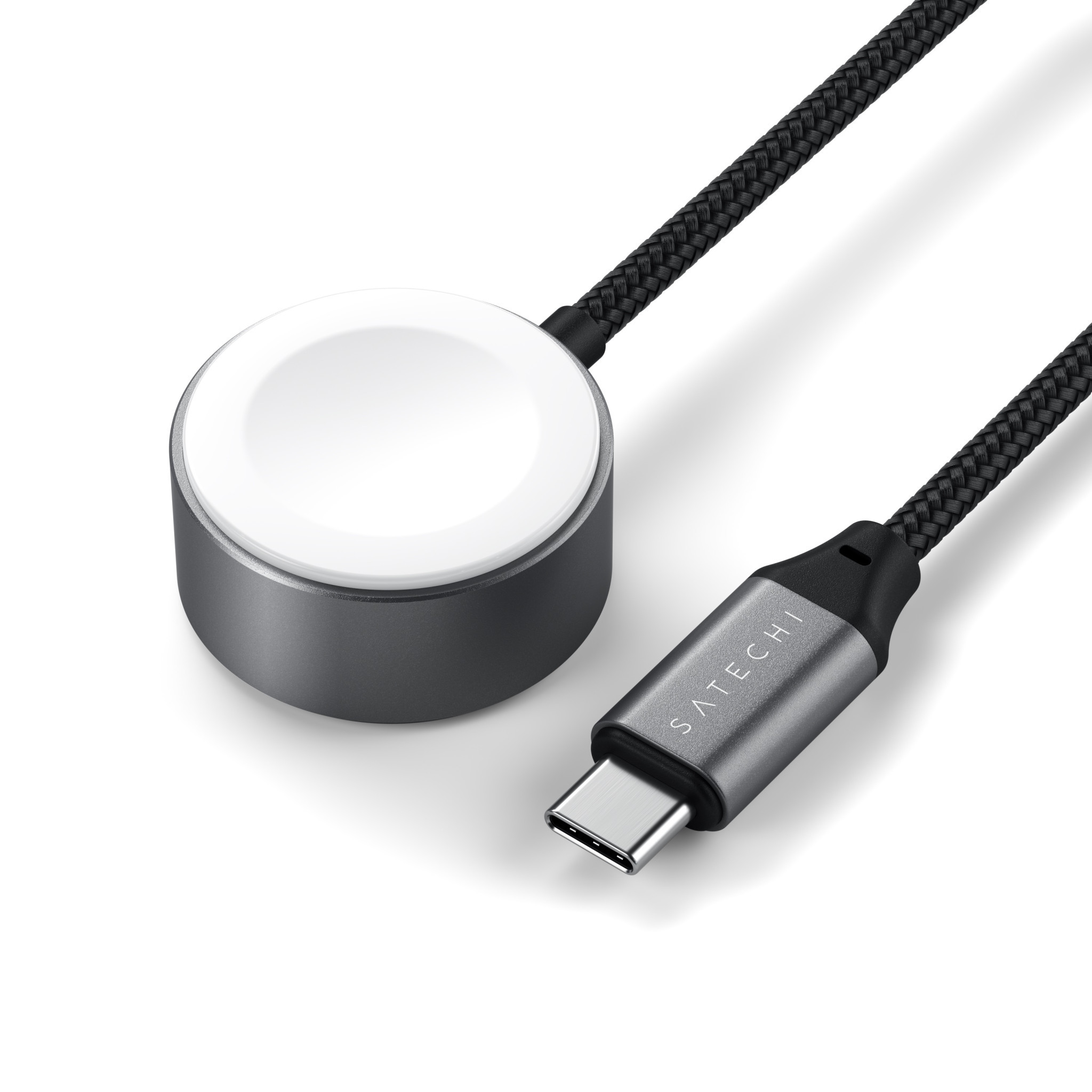 Магнитен USB-C кабел за бързо зареждане Satechi за Apple Watch, Space Gray - ST-QCAWM - 8