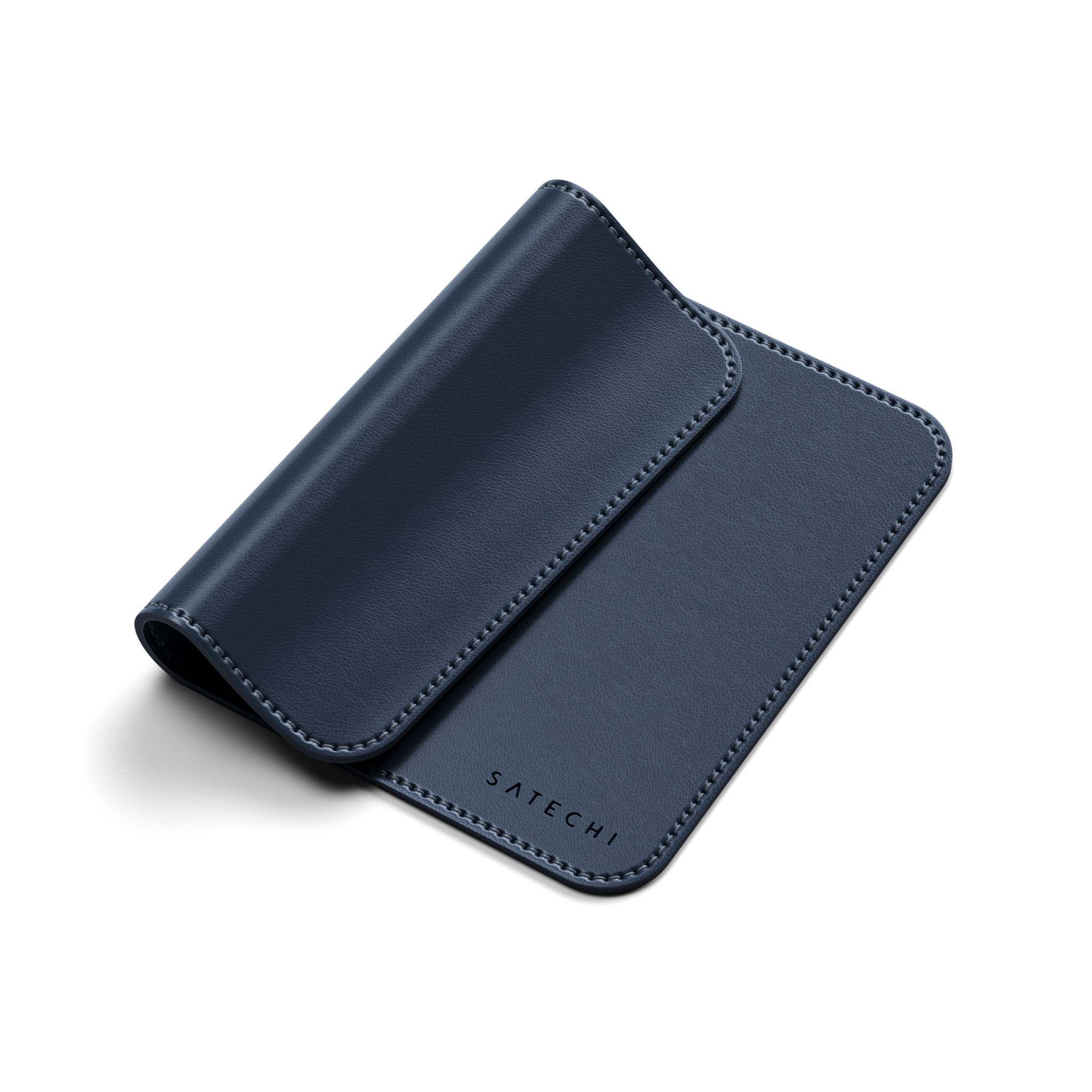Подложка за мишка Satechi Vegan-Leather Premium, 30 x 25 cm, Blue - ST-LMPB - 5