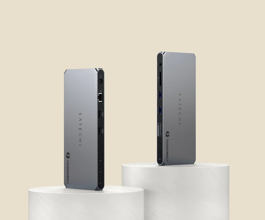 Докинг станция Satechi Thunderbolt 4 Multi-Display, Thunderbolt 4, няколко дисплея - ST-DT4MDM-EU - 13