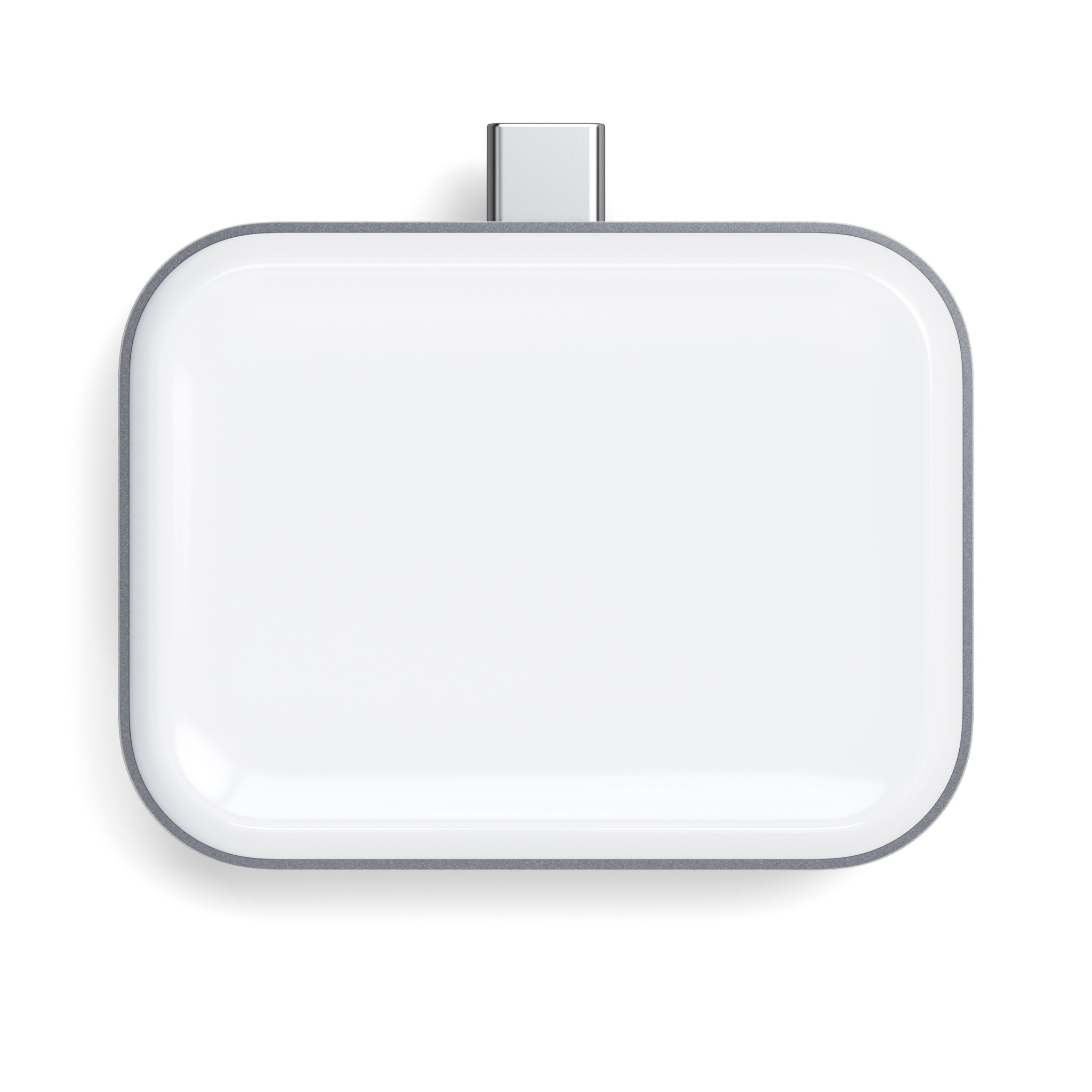 Безжично зарядно Satechi USB-C 2 в 1 за Apple Watch и AirPods, сребрист - ST-UC2WCDM - 9