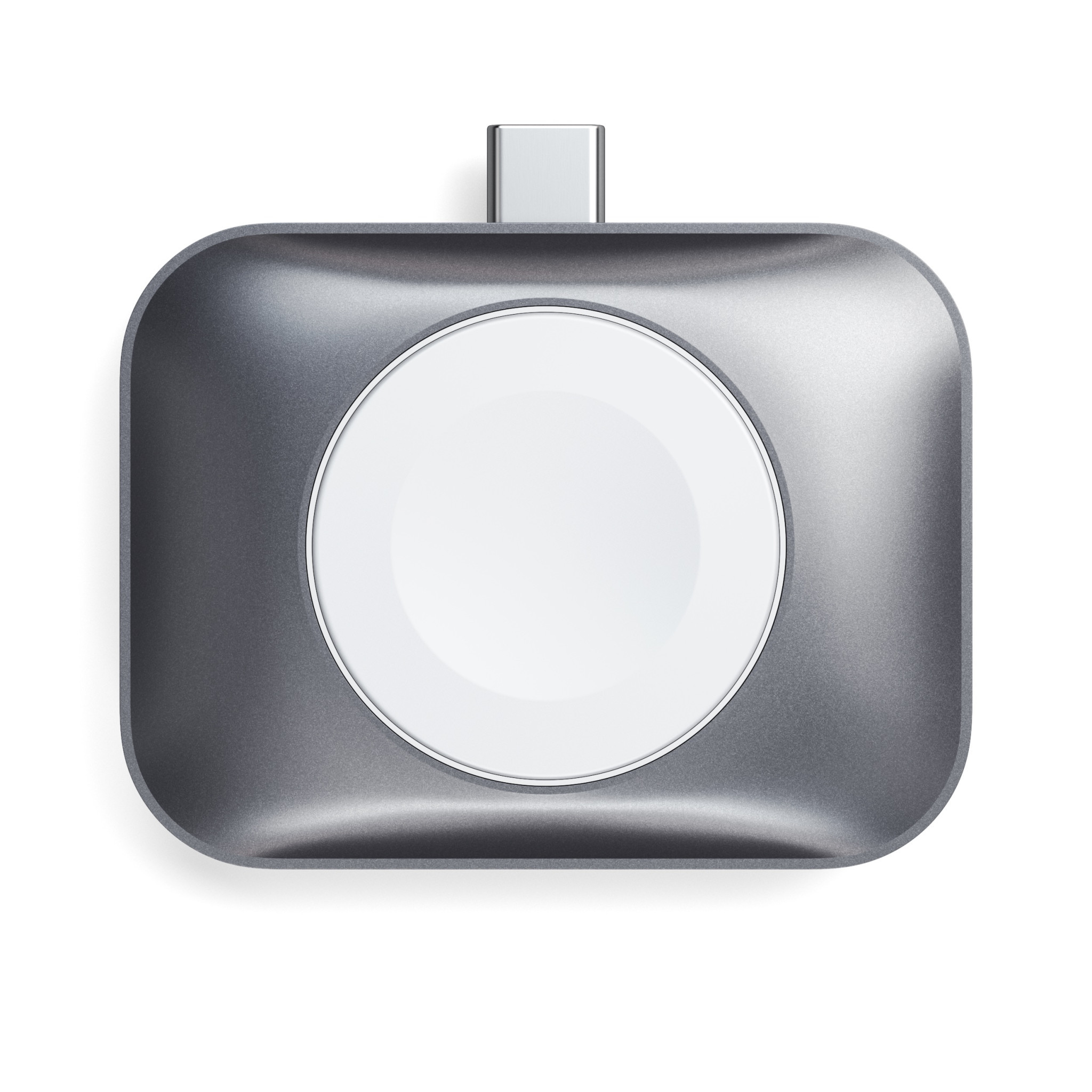 Безжично зарядно Satechi USB-C 2 в 1 за Apple Watch и AirPods, сребрист - ST-UC2WCDM - 10