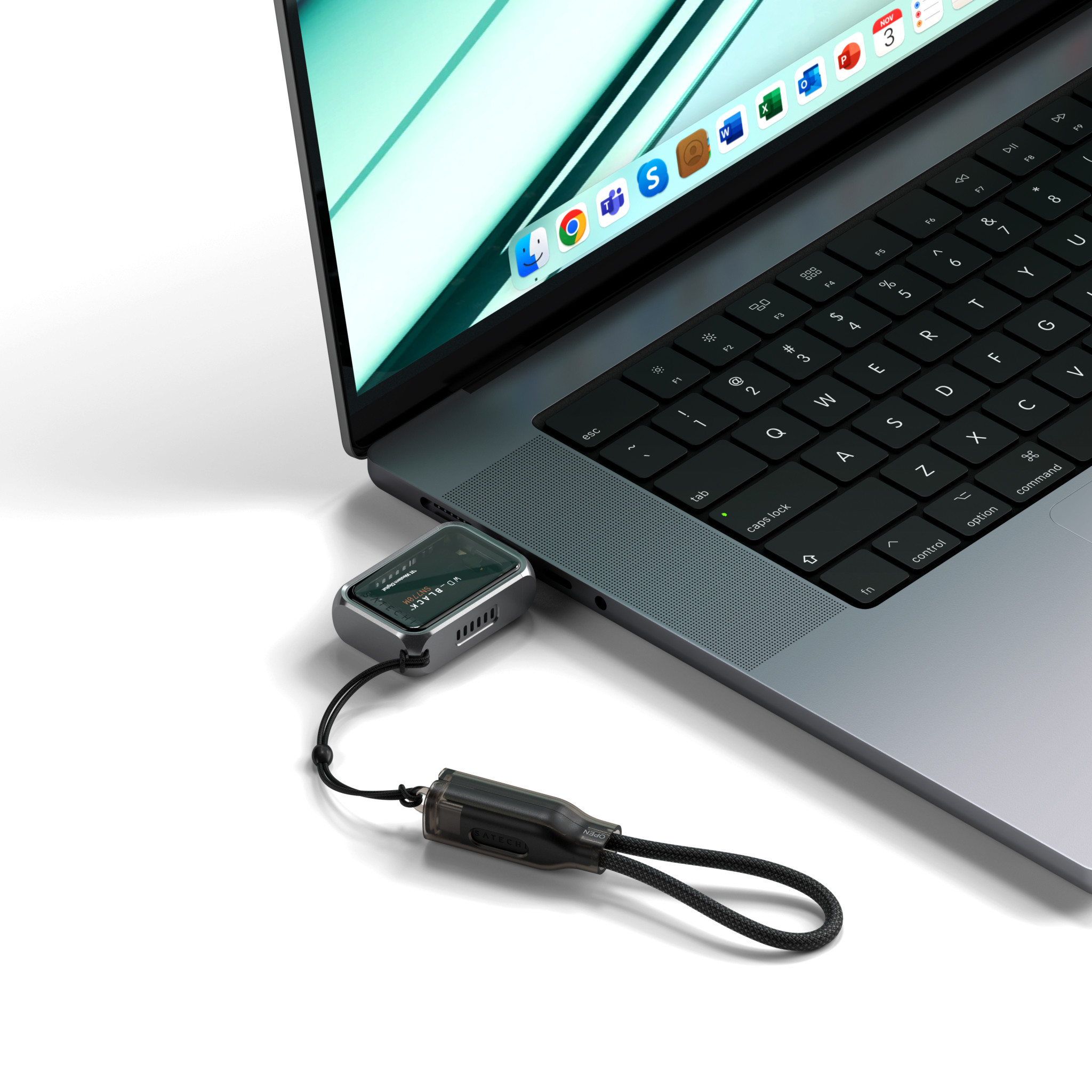 Кутия за SSD Satechi Mini, NVMe M.2 2230, USB-C, Space Gray - ST-E2230M - 8