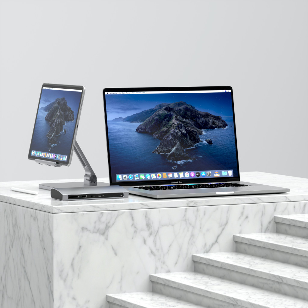 Докинг станция Satechi Aluminium Thunderbolt 4, 1x Thunderbolt 4 96W, 3x Thunderbolt 4 40Gbps 15W, Ethernet, 3x USB-A 3.2 10Gbps, 1x USB-A 2.0, SD четец, 3.5mm аудио, Space Grey - ST-UCT4DM-EU - 5