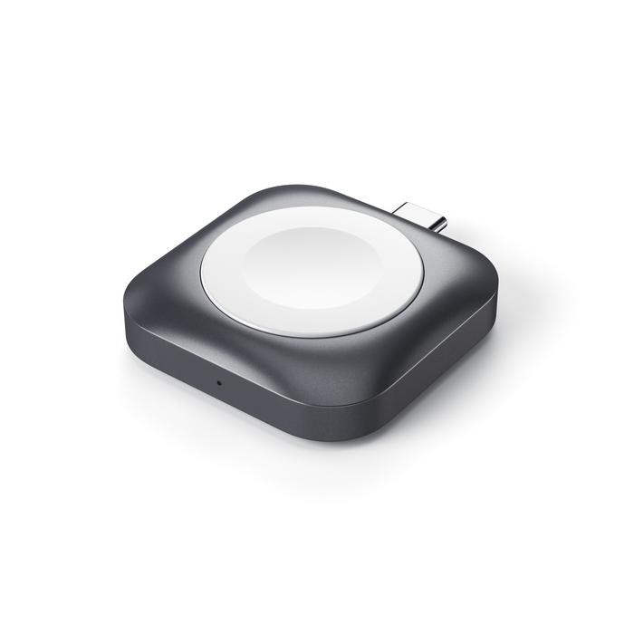 Докинг станция за безжично зареждане Satechi USB-C Magnetic Charging Dock за Apple Watch - ST-TCMCAWM - 1
