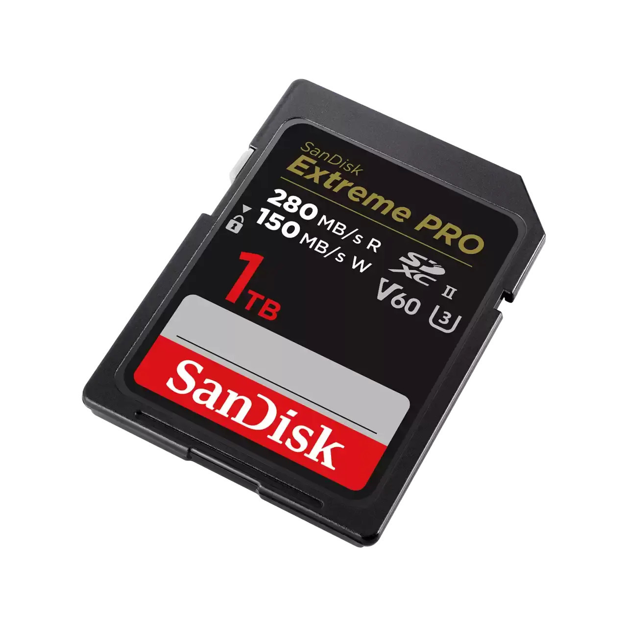 SD карта SanDisk Extreme Pro, 1TB SDXC UHS-II Class 10 U3 V60 280MB/s - SDSDXEP-1T00-GN4IN - 2