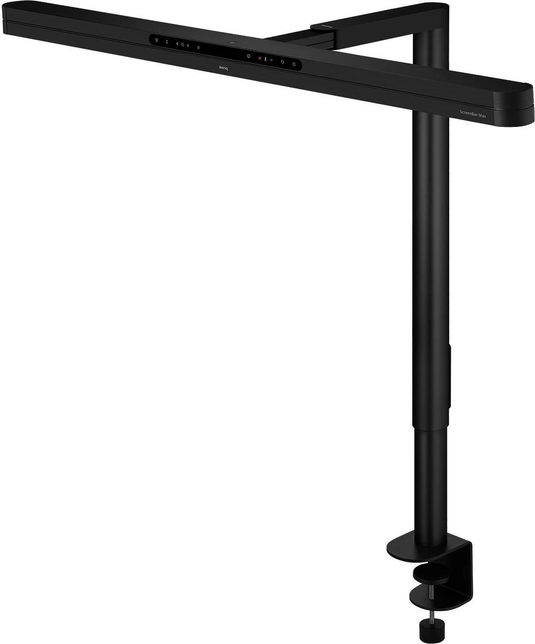 Лампа за монитор BenQ ScreenBar Max, алуминиева, щипка, сребрист - 9H.W4VWT.ES1 - 1
