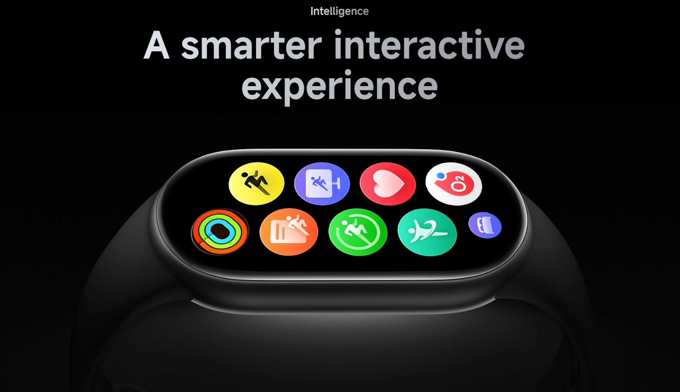 Смарт гривна Xiaomi Smart Band 11 Midnight Black - BHR09KGGL - 19