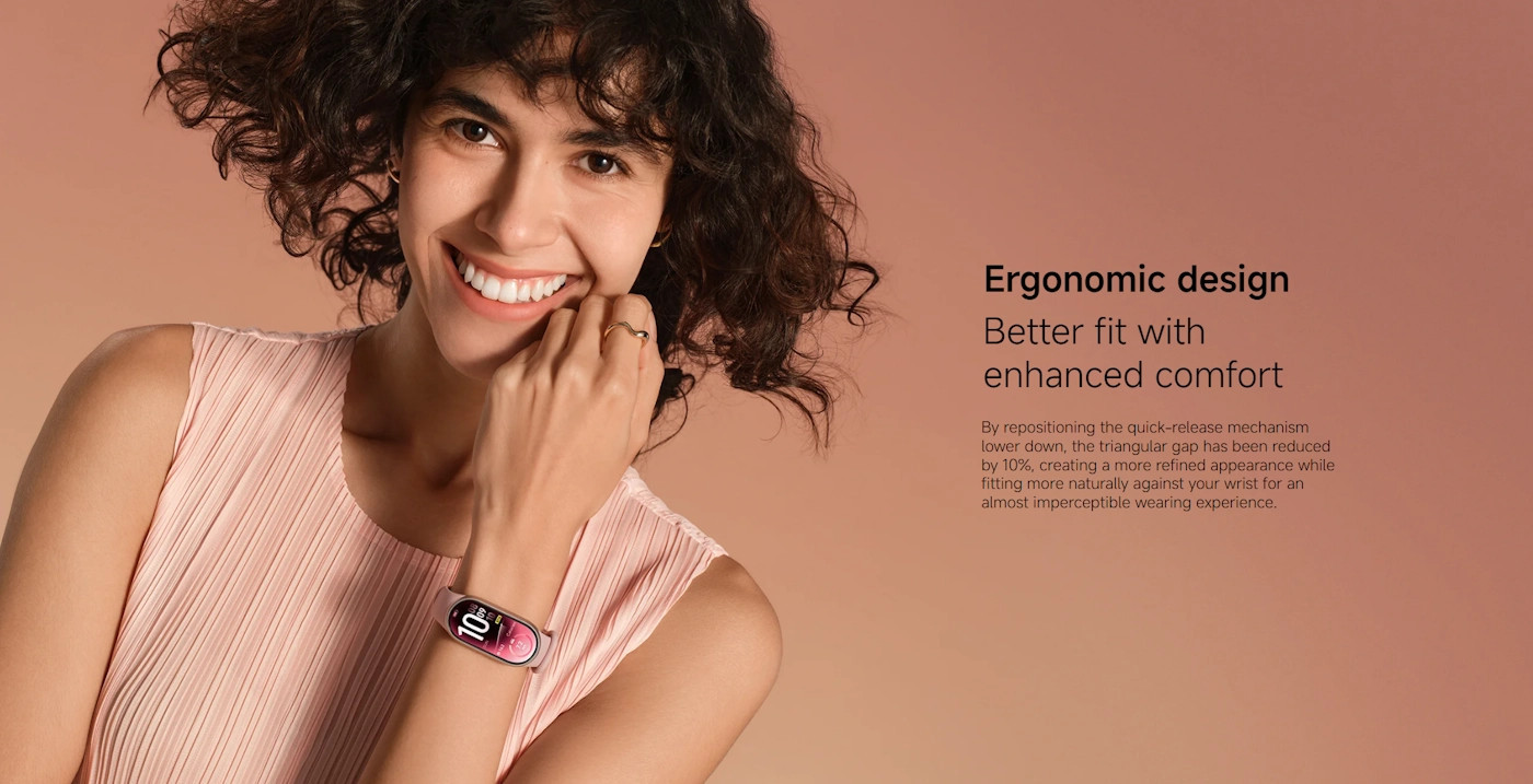 Смарт гривна Xiaomi Smart Band 11 NFC, Moon Gold - BHR09KKGL - 8