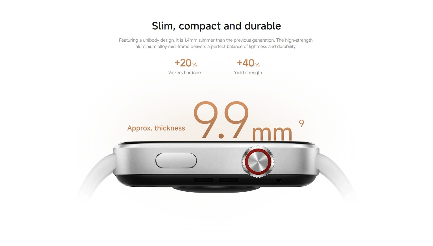 Смарт часовник Xiaomi REDMI Watch 6 NFC, Obsidian Black - BHR0956GL - 11
