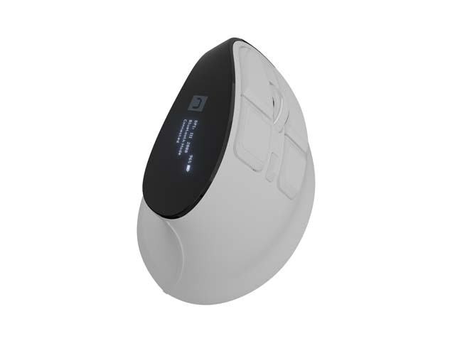 Вертикална мишка Natec Euphonie Vertical Mouse PRO, безжична, Bluetooth 5.0, 4000DPI, 5 програмируеми бутона - NMY-2378 - 1