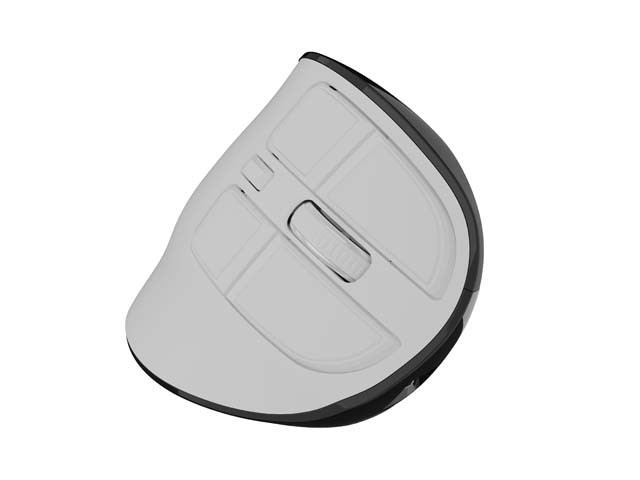 Вертикална мишка Natec Euphonie Vertical Mouse PRO, безжична, Bluetooth 5.0, 4000DPI, 5 програмируеми бутона - NMY-2378 - 3