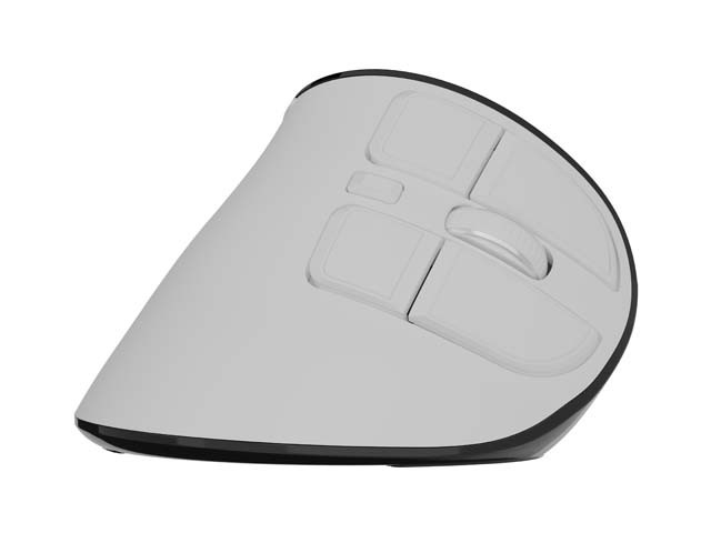 Вертикална мишка Natec Euphonie Vertical Mouse PRO, безжична, Bluetooth 5.0, 4000DPI, 5 програмируеми бутона - NMY-2378 - 5