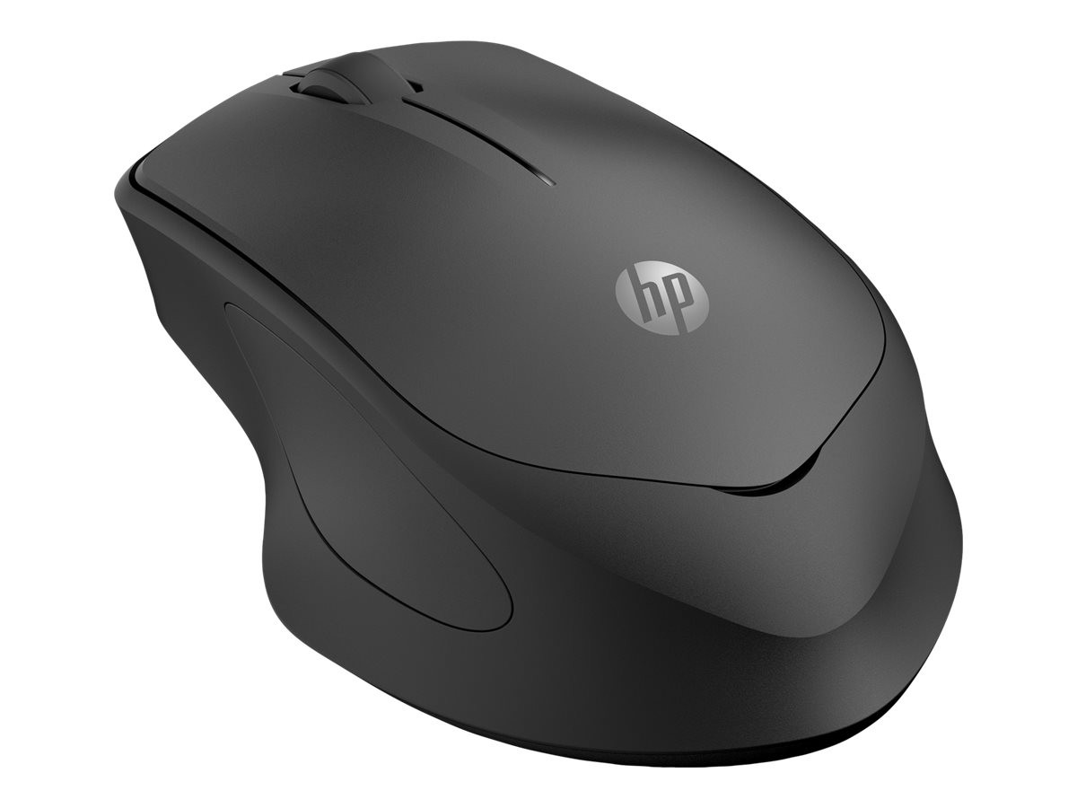 Безжична мишка HP 280 Silent, USB приемник, безшумна, черна - 19U64AA#ABB - 1