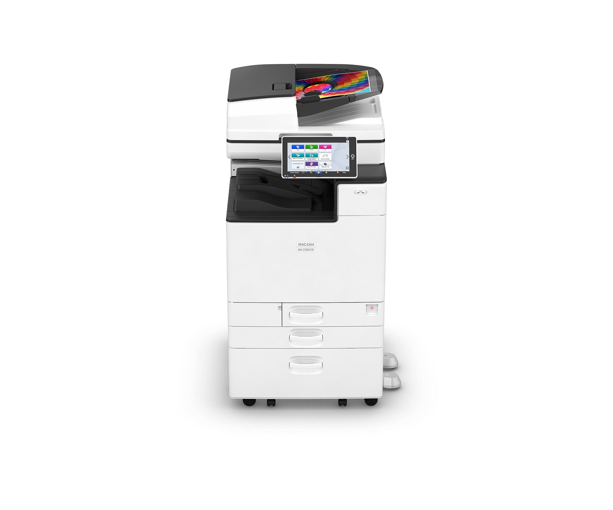 Мултифункционален принтер Ricoh IM C5501CE, A3, цветен лазерен, 55ppm, Wi-Fi - RICOH-MFC-IM-C5501CE - 1