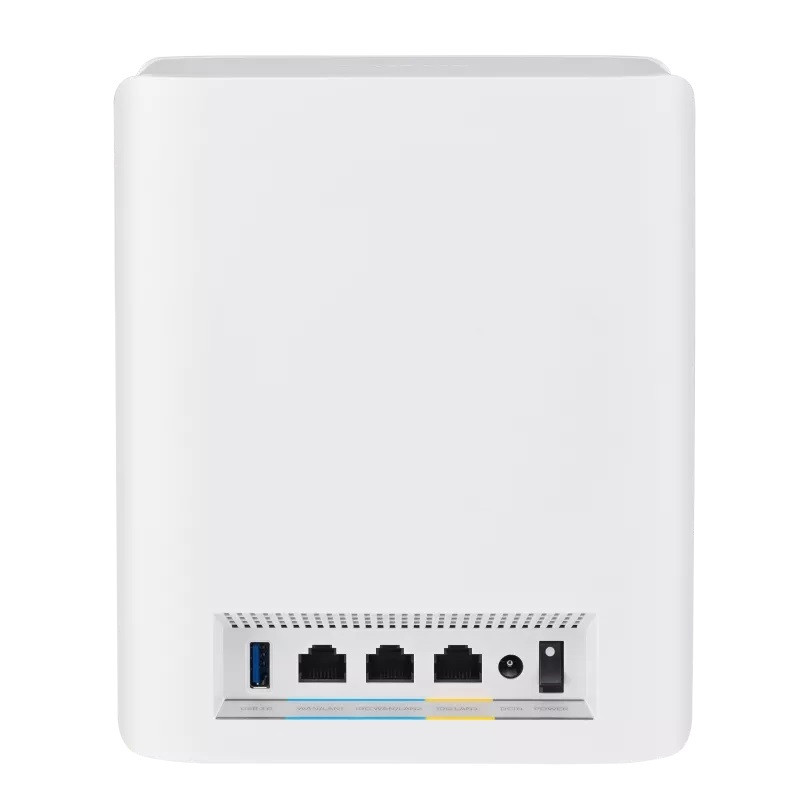 Рутер ASUS ZenWiFi BT10 3-Pack, WiFi 7, Tri-Band, 10G WAN/LAN, AiMesh, бял - 90IG08Y0-MO3C20 - 5