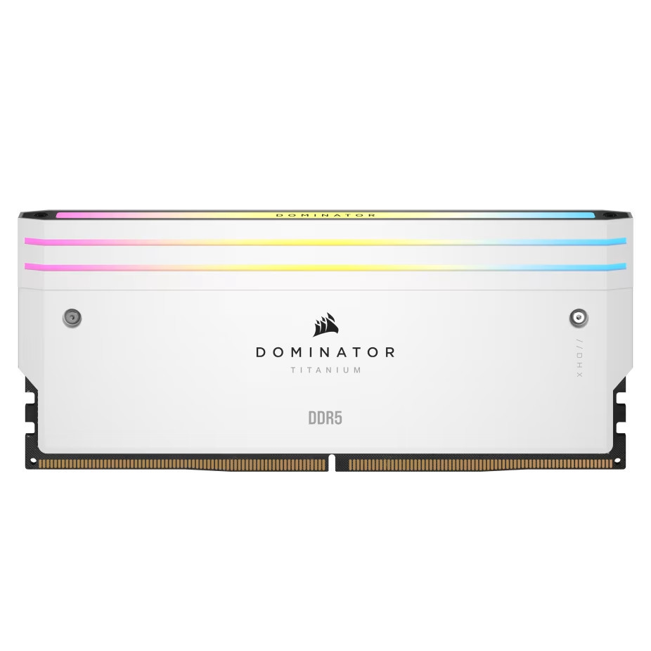 RAM памет CORSAIR DOMINATOR TITANIUM, 64GB (2x32GB) DDR5 6000MT/s, CL30 - CMP64GX5M2B6000Z30W - 8