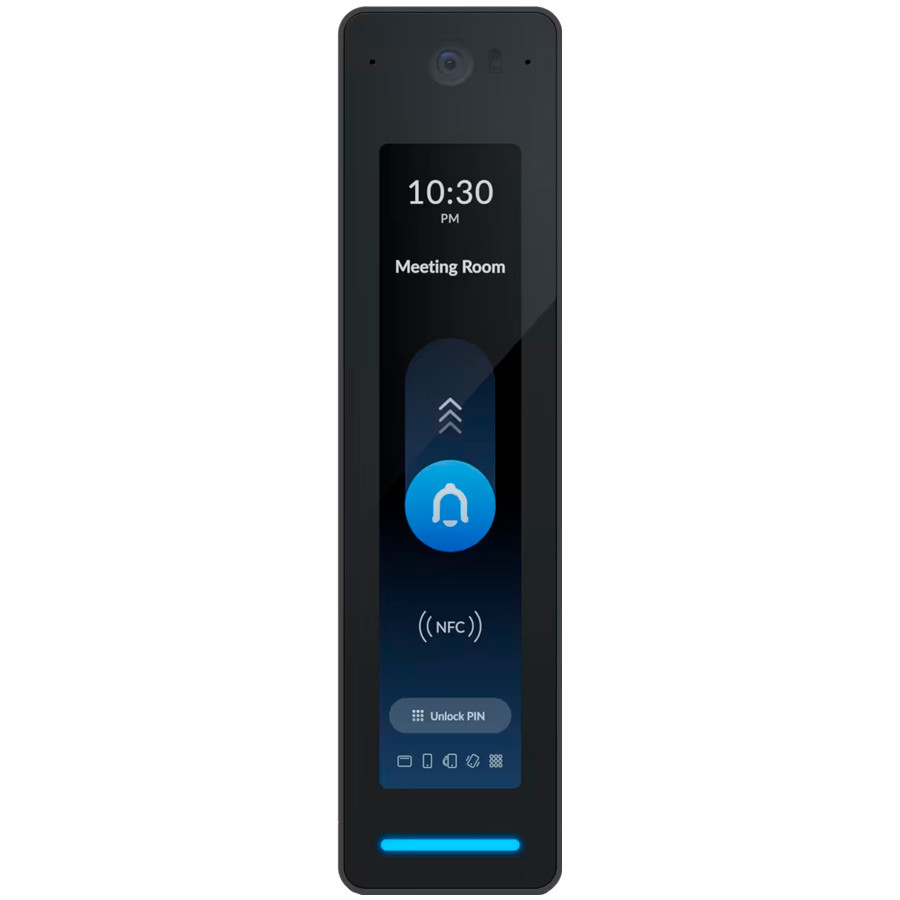 Четец за контрол на достъп Ubiquiti UA-G3-Pro-B, NFC, интерком с видео, за вътрешен и външен монтаж - 1
