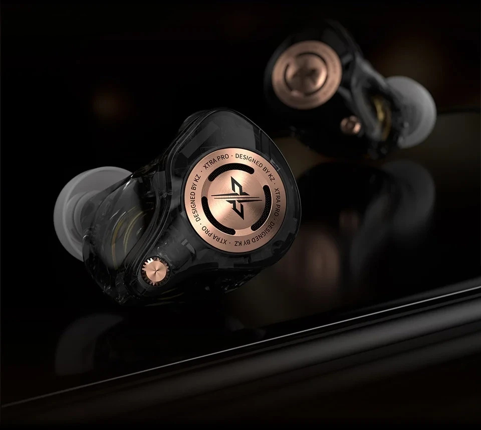 Геймърски слушалки KZ Xtra Pro, безжични, Bluetooth 5.4, 6 микрофона, ANC, LDAC - 6.01.03.0114 - 4