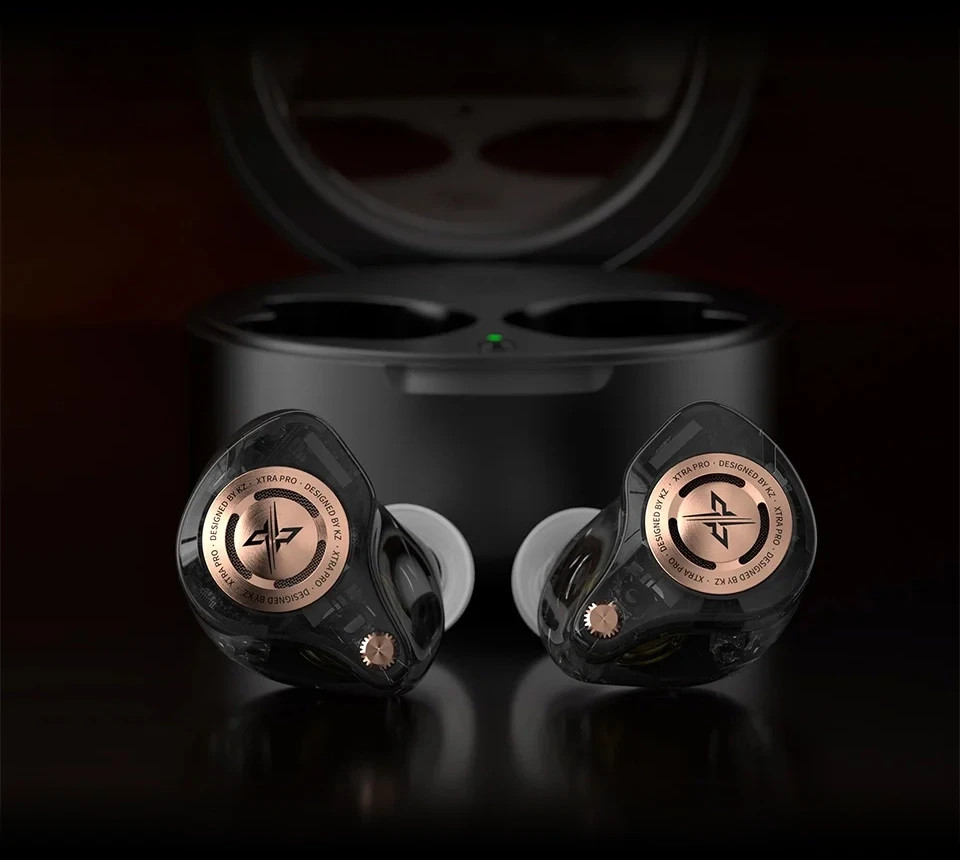 Геймърски слушалки KZ Xtra Pro, безжични, Bluetooth 5.4, 6 микрофона, ANC, LDAC - 6.01.03.0114 - 8