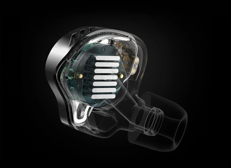 Слушалки KZ PRX, In-Ear мониторни, планарен драйвер, 3.5mm жак, микрофон - 6.01.02.0310 - 4