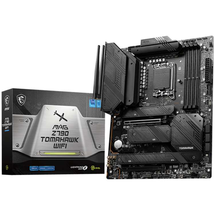 Дънна платка MSI MAG Z790 TOMAHAWK WIFI, ATX, LGALGA 1700, DDR5, 4x M.2 slots