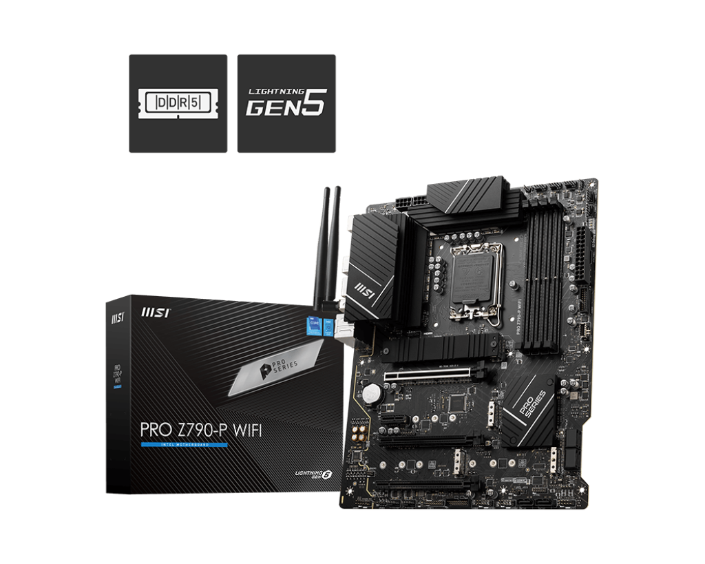 Дънна платка MSI PRO Z790-P WIFI, LGA1700 - 911-7E06-010