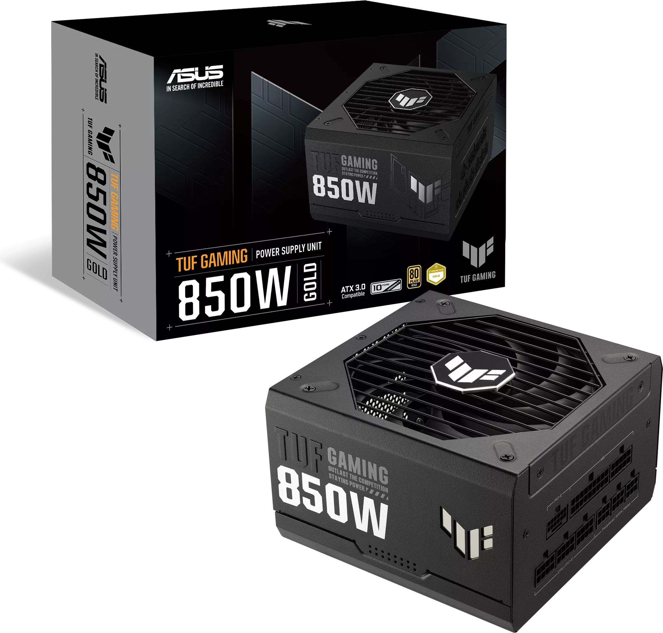 Модулно захранване Asus TUF Gaming 850W, 80  Gold PCIe 5.0 - 90YE00S2-B0NA00
