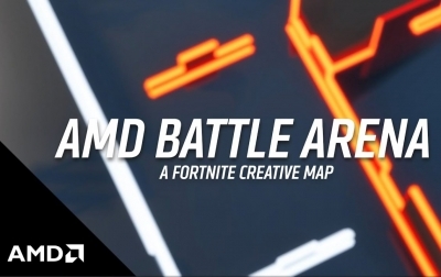 AMD представя “AMD арена на бойните действия” за геймърите на Fortnite AMD представя “AMD арена на бойните действия” за геймърите на Fortnite