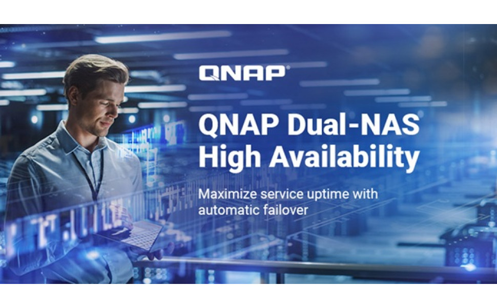 QNAP официално пусна решението Dual-NAS за непрекъсната работа в бизнес среди
