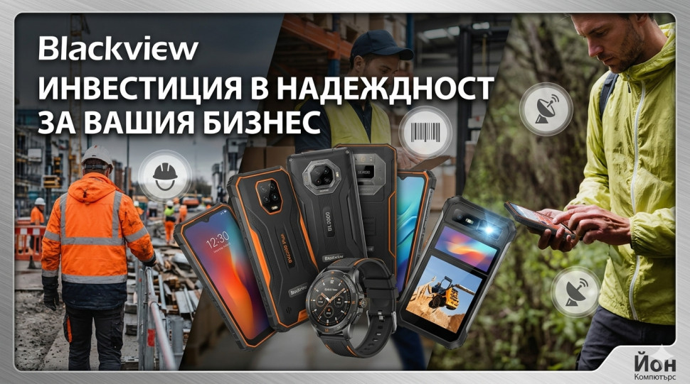 Blackview за бизнеса: Защитени смартфони, които намаляват разходите и увеличават продуктивността