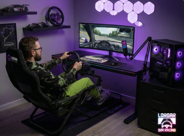 LORGAR LRG-RAF1 — Advanced Racing Cockpit