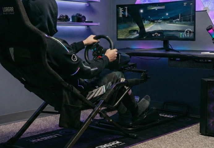 LORGAR LRG-RX1FM — Специализирана Gaming подложка за под