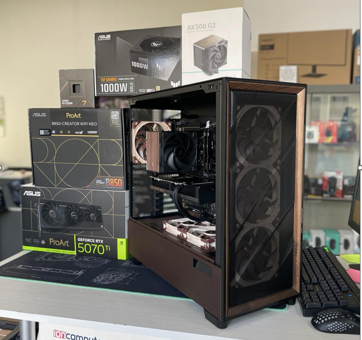 Компютър с RTX 5070Ti и възможност за AI работа